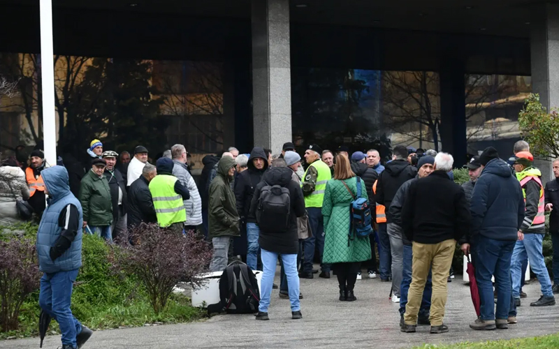 Protesti boraca zbog boračkog dodatka
